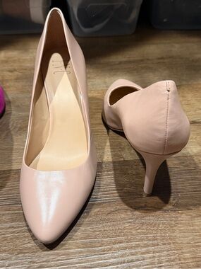 INC International Concepts Blush Pink Pointed Toe Pumps